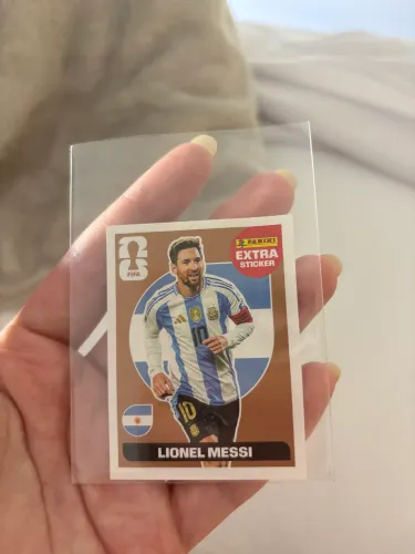 Figurinha legend Messi bronze
