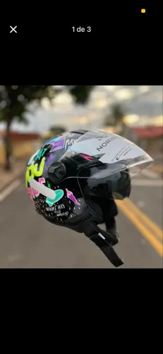 Capacete Norisk Orion Sv Free Preto TAM/56