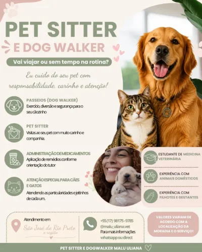 PET SITTER & DOG WALKER ?