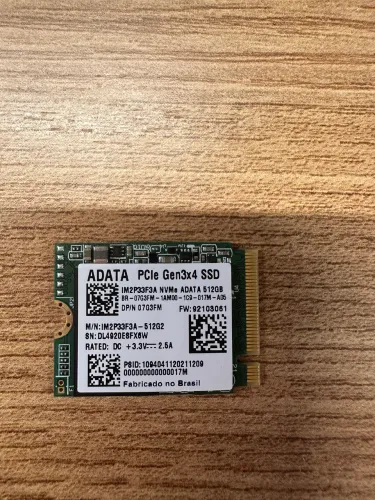 NVME 512GB Adata
