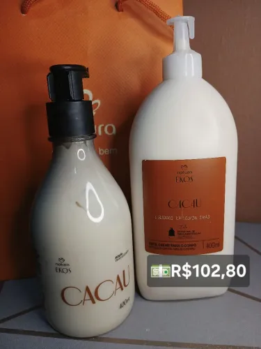 Kit Natura ekos cacau