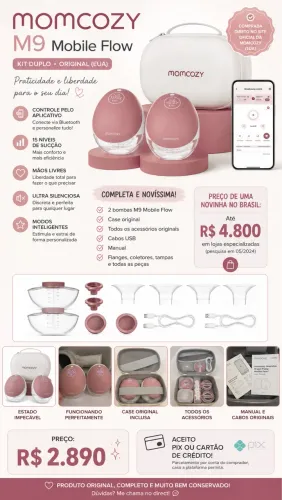 Bomba de leite momcozy