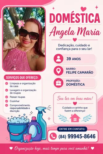 Sou doméstica