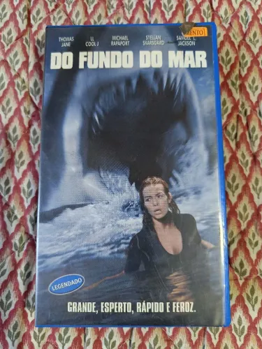 Filme vhs no fundo do mar