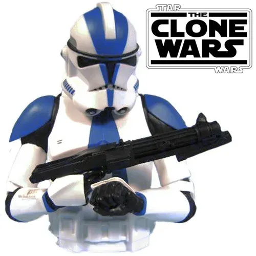 Diamond Select Toys Star Wars Commander Appo Clone Trooper Bust Bank