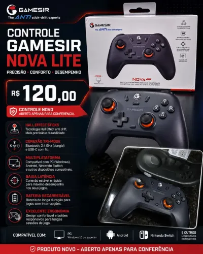 Controle Gamesir Nova Lite