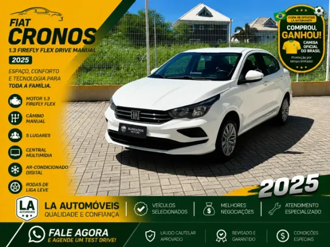 Fiat Cronos 1.3 8V Flex 2025