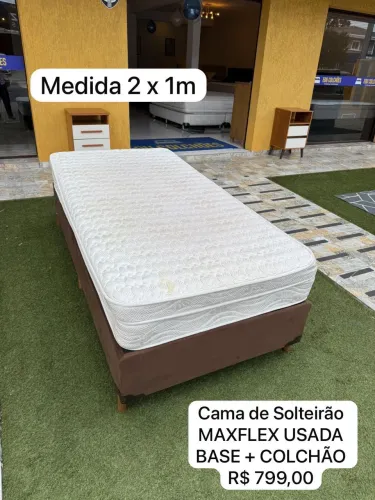 Conjunto Box Solteirão MAXFLEX USADA - ENTREGAMOS