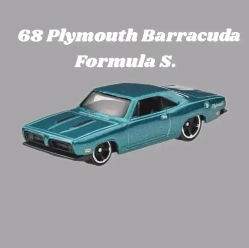 Hot Wheels 68 Plymouth Barracuda Formula S. Velozes e Furiosos