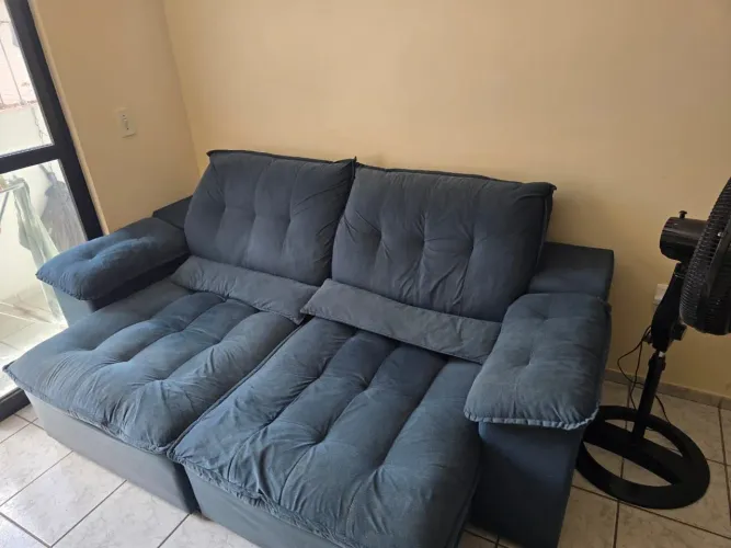 Sofá Reclinável AZUL