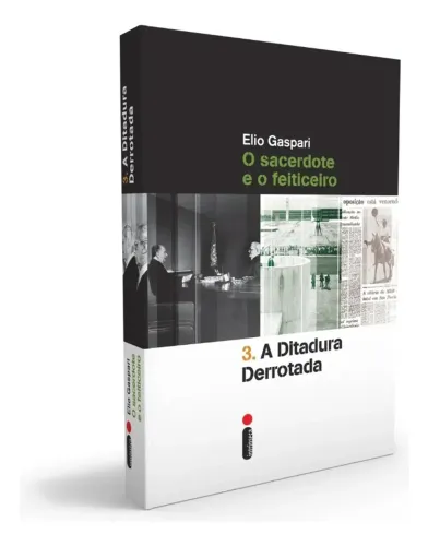 Livro A Ditadura Derrotada Elio Gaspari, Editora Intrínseca, novo