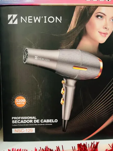 Secador de cabelo potente