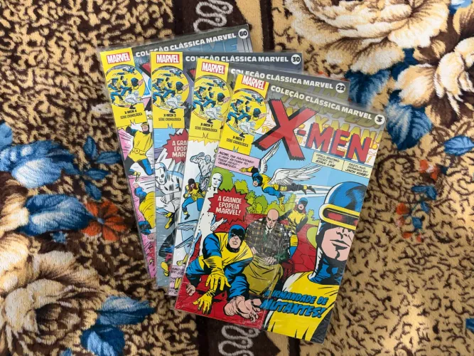 X-Men Coleção Clássica Marvel 1 a 4
