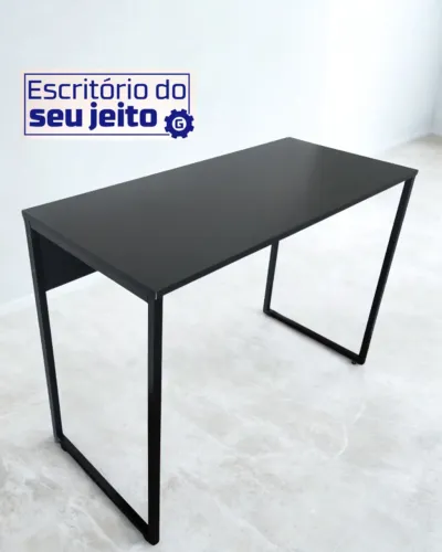 Escrivaninha Industrial 1m NOVA Mesa de Escritório Multiuso para Notebook Computador Birô