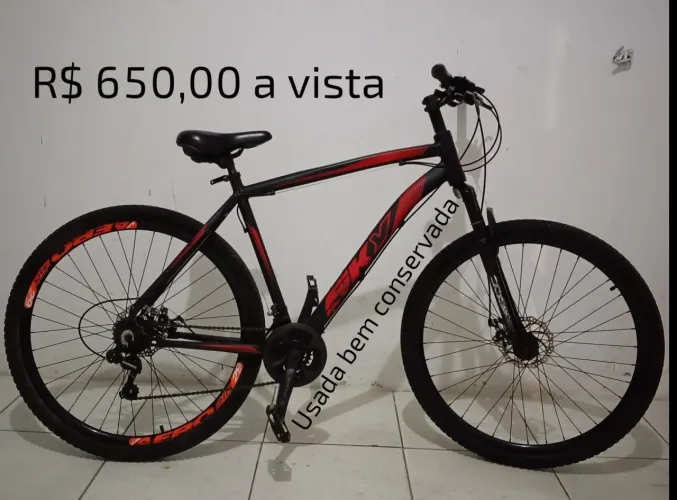 Bicicleta masculina R$ 650,00