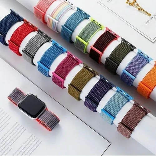 Pulseira Nylon Apple watch 38mm 40mm 42mm 44mm