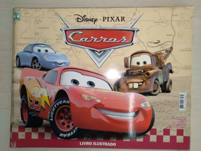 Álbum de figurinhas CARROS