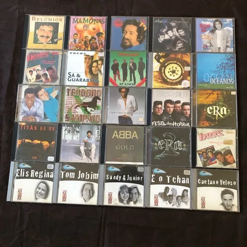 Lote com 60 CDs Antigos