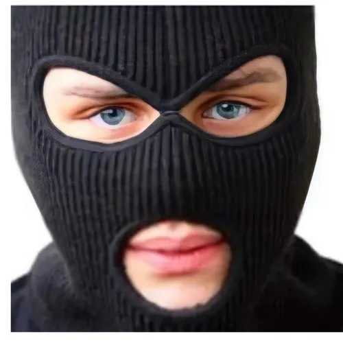 Touca Ninja Lã BalaClava 3 Furos