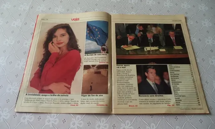 Revista Veja 6 Janeiro 1993. O Assassinato De Daniela Perez. Para Colecionadores