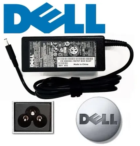 Fonte Carregador para Notebook Dell Inspiron / Vostro UltraBook 65W 19,5V agulha central