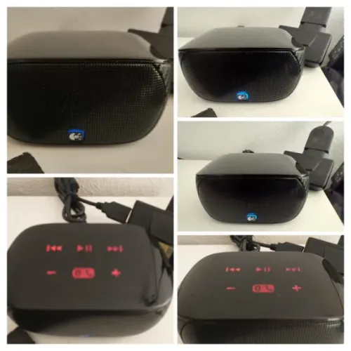 Logitech Mini Boombox para Smartphones, Tablets e Laptops - Preto