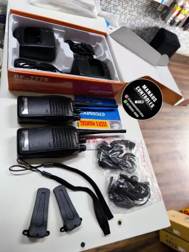 Kit rádio comunicador completo