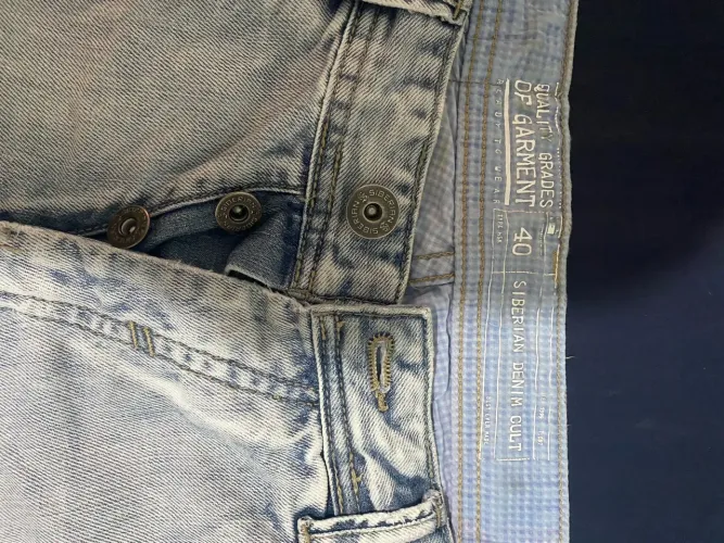 Calça Jeans Siberian Denim Cult 40