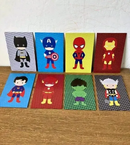 Kit de placas infantil 15x21