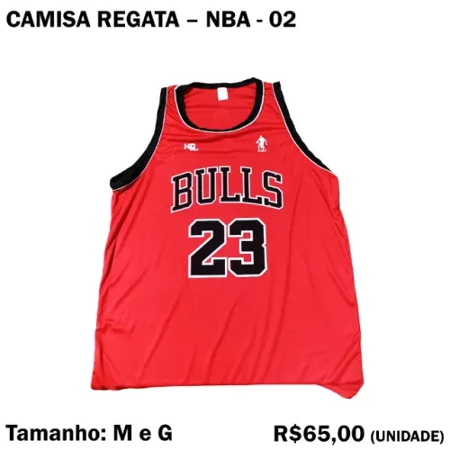 Camisa Regata NBA Bulls 23