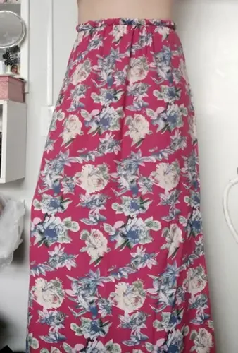 Saia estampada