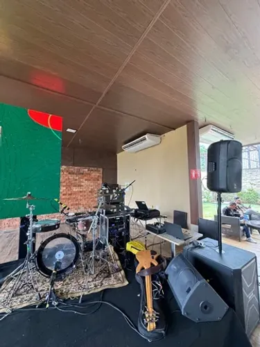 Som iluminação palco para seu evento 