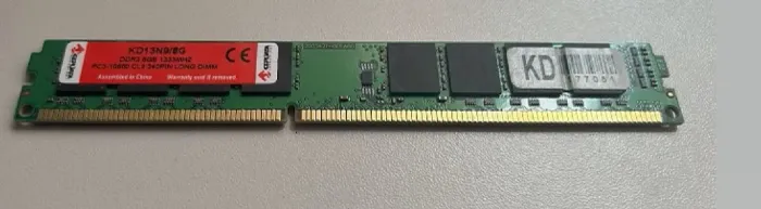 2 módulos Memória Ram Desktop Ddr3 8gb 1333mhz Keepdata Kd13n9/8g