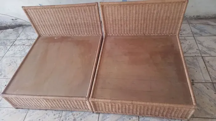 VENDO DOIS SOFAS DE FIBRAS VIRME