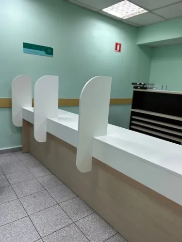 Móveis para escritório balcão para atendimento