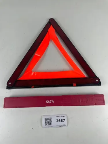 Triângulo De Sinalização Volkswagen Novo Genuíno 8k0860251up