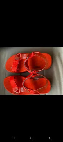Sandálias da Melissa laranja -  Tamanho 37/38
