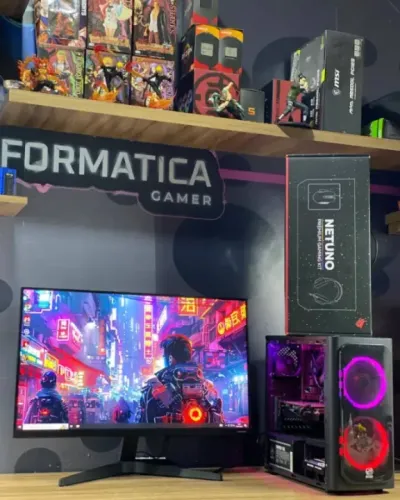 PC Gamer Novo + Monitor 27pl intel core i3 + RX 570 1 ano de garantia e em até 12x