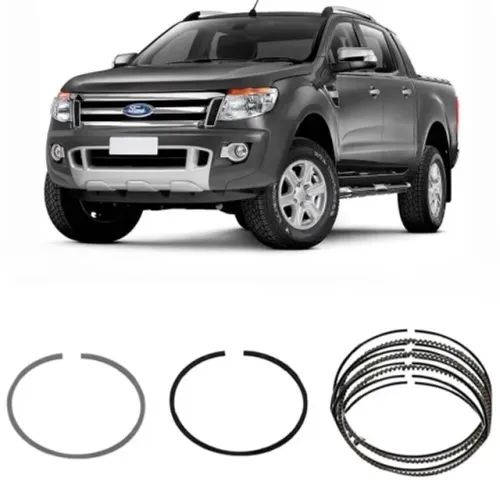Jogo Anel Segmento STD  Ford Ranger 3.2 20v 2013 / ...
