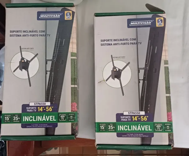 Dois Suportes Inclinável com Sistema 14" - 56"