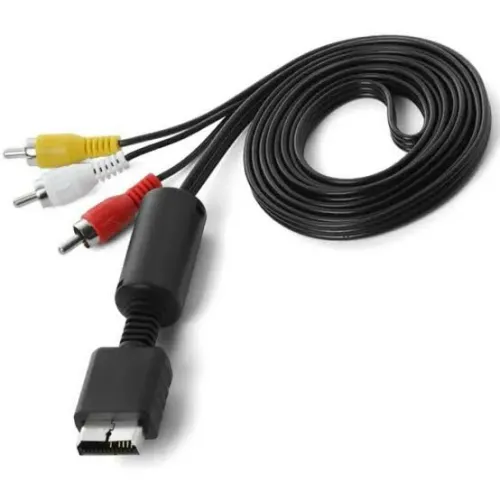 Cabo de audio e vídeo para Playstation 2
