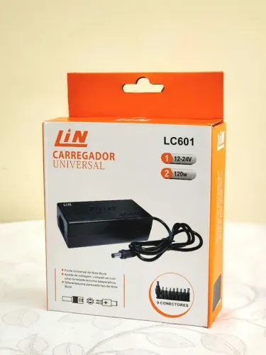 Carregador Universal LIN LC601 12-24V 120W