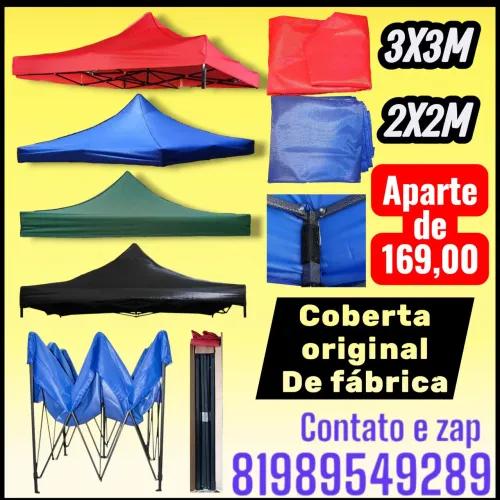 Coberta para tenda