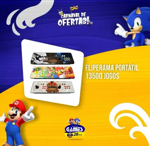 Fliperama portátil 