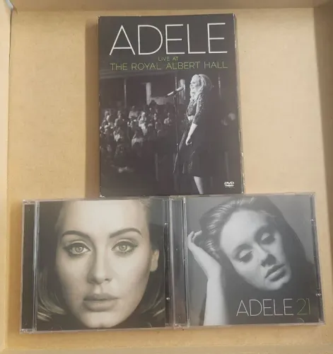 Kit Adele - 3 CDs + DVD - Grandes sucessos