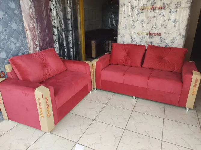 Estofado Romana 2 e 3 lugares NOVO , ENTREGA RAPIDA