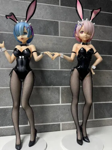 Figures Rem e Ram  B-style - 1/4 - Bunny Re:Zero