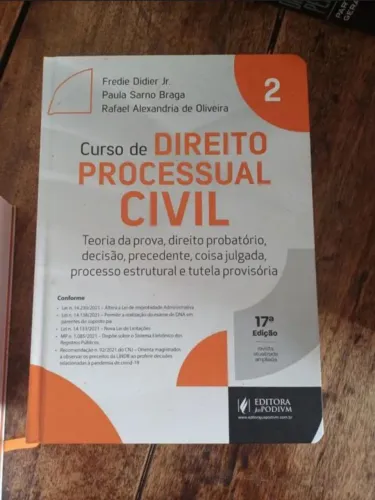 Curso de Direito Processual Civil - Fredie Didier Jr. 17ª Edição