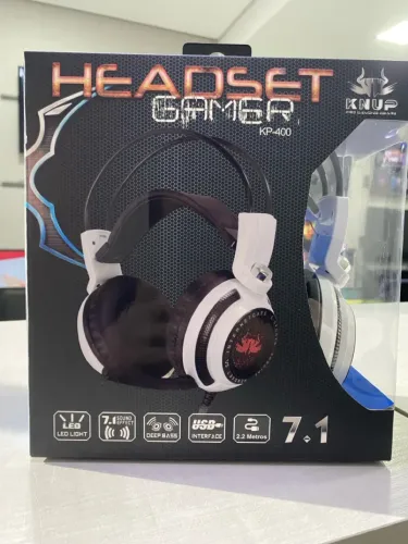 Headset Gamer Knup KP-400 7.1 USB