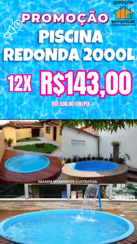 Piscina 2000l